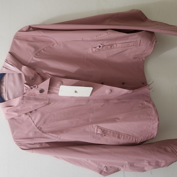 New Fabletics Erika Cropped Lightweight Hooded Jacket, Sz XL, NWT - Picture 7 of 12